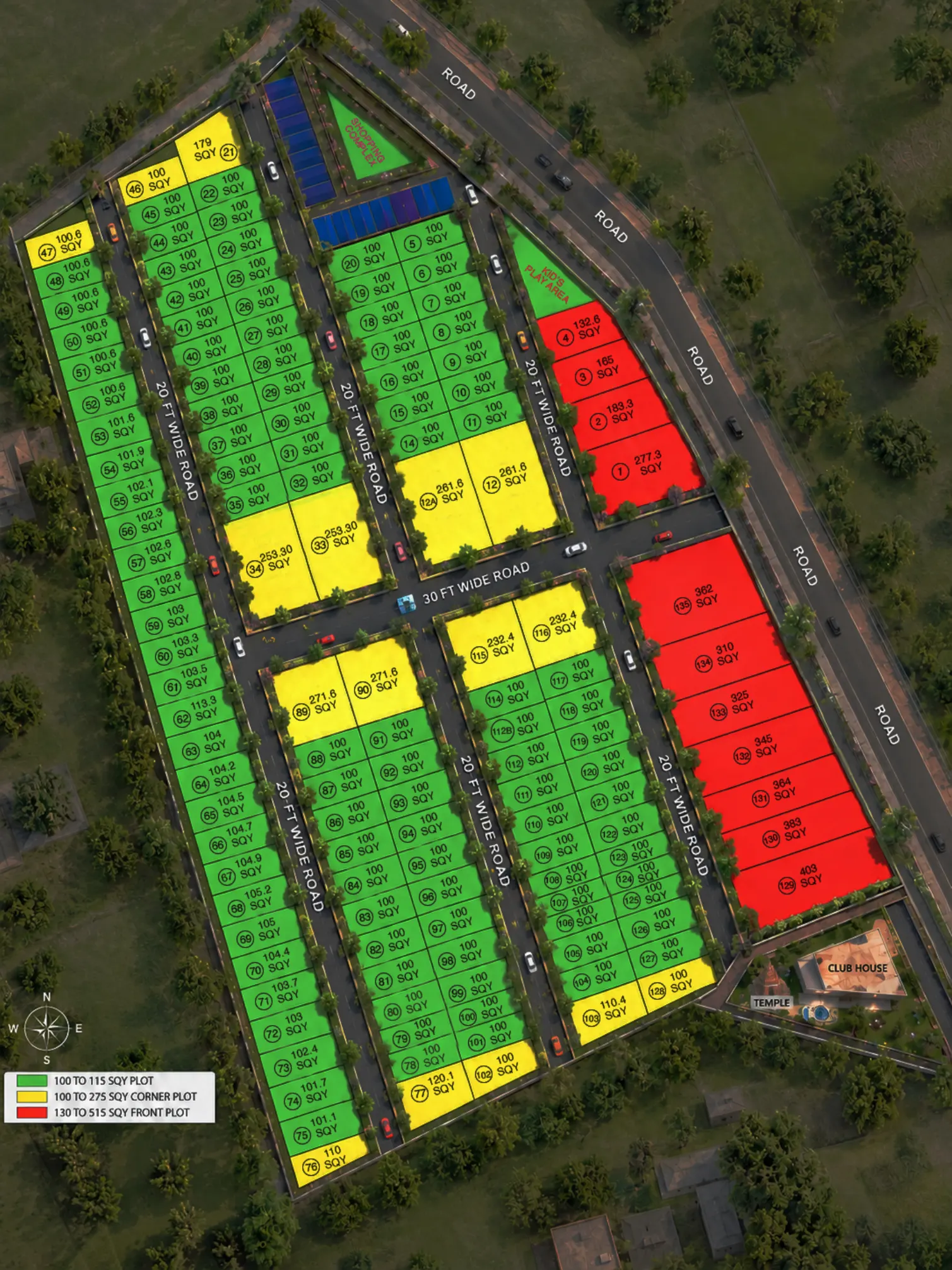 Kishnara Avenue master plan